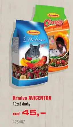 Uni Hobby Krmivo AVICENTRA nabídka