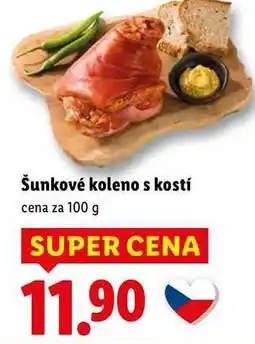 Lidl Šunkové koleno s kostí, cena za nabídka
