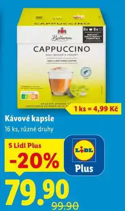 Lidl Kávové kapsle, 16 ks nabídka