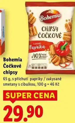 Lidl Bohemia Čočkové chipsy nabídka