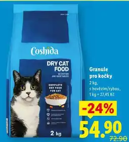 Lidl Granule pro kočky nabídka