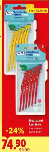 Lidl Mezizubní kartáčky, 6 ks nabídka