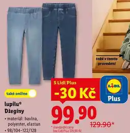 Lidl lupilu Džegíny nabídka