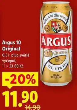 Lidl Argus 10 Original nabídka