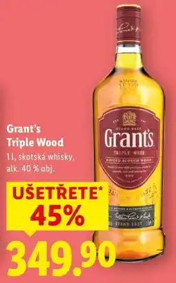 Lidl Grant's Triple Wood nabídka