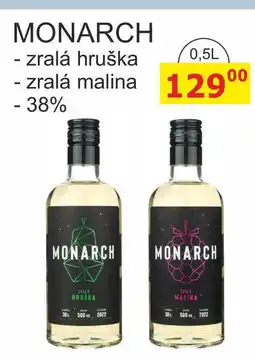 BENE Nápoje MONARCH, zralá hruška, zralá malina nabídka