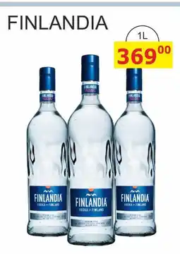 BENE Nápoje Finlandia Vodka nabídka