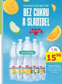 BENE Nápoje Mattoni esence nabídka