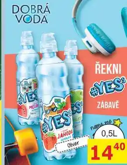 BENE Nápoje Dobrá voda YESS nabídka