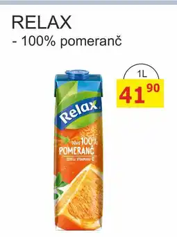 BENE Nápoje RELAX - 100% pomeranč nabídka