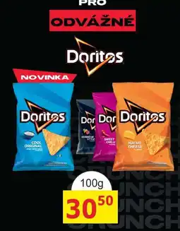 BENE Nápoje Doritos nabídka