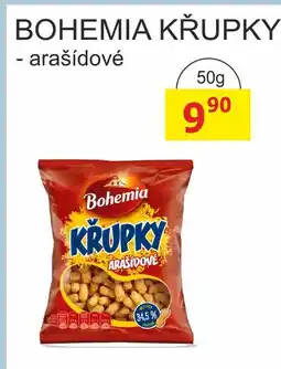 BENE Nápoje BOHEMIA KŘUPKY arašídové nabídka