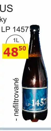 BENE Nápoje Pivovar Kácov Hubertus Pivo hořký nefiltrovaný ležák nabídka