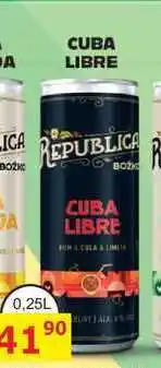 BENE Nápoje BOŽKOV REPUBLICA CUBA LIBRE míchaný nápoj 0,25l, plech nabídka