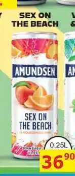 BENE Nápoje AMUNDSEN SEX ON THE BEACH míchaný nápoj 0,25l, plech nabídka