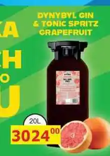 BENE Nápoje DYNYBYL GIN & TONIC SPRITZ GRAPEFRUIT nabídka