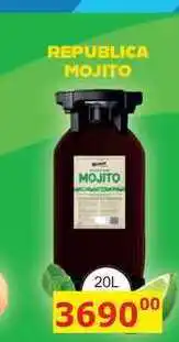 BENE Nápoje REPUBLICA MOJITO nabídka