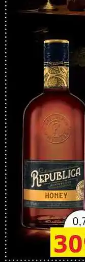 BENE Nápoje Božkov Republica Honey nabídka