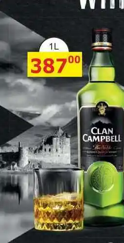 BENE Nápoje Clan Campbell 1l 40% nabídka