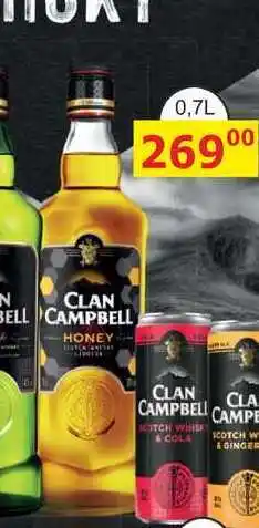 BENE Nápoje Clan Campbell Honey 0,7l 35% nabídka