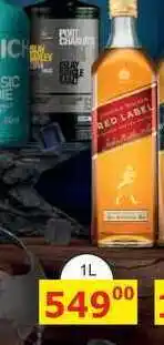 BENE Nápoje Johnnie Walker Red label skotská whisky nabídka