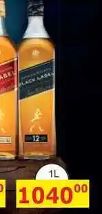 BENE Nápoje Johnnie Walker Black label 12ti letá skotská whisky nabídka