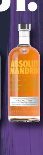 BENE Nápoje ABSOLUT MANDRIN 40% nabídka