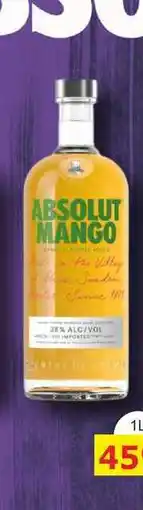 BENE Nápoje ABSOLUT VODKA MANGO 38% nabídka