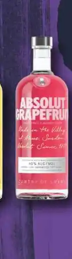 BENE Nápoje ABSOLUT GRAPEFRUIT nabídka