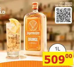 BENE Nápoje Jagermeister ORANGE nabídka