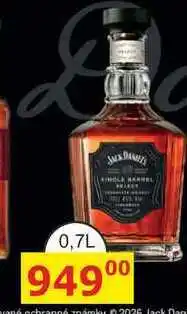 BENE Nápoje Jack Daniel's Single Barrel 0,7l 45% nabídka