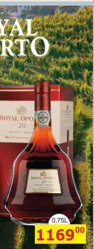 BENE Nápoje Royal Oporto Porto Tawny 20y 0,75l 20% nabídka