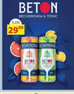 BENE Nápoje BECHEROVKA & TONIC 45% nabídka