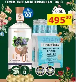 BENE Nápoje FEVER-TREE MEDITERRANEAN TONIC 0% Alkoholu nabídka