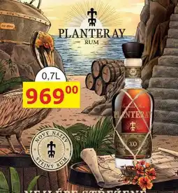 BENE Nápoje PLANTERAY RUM nabídka