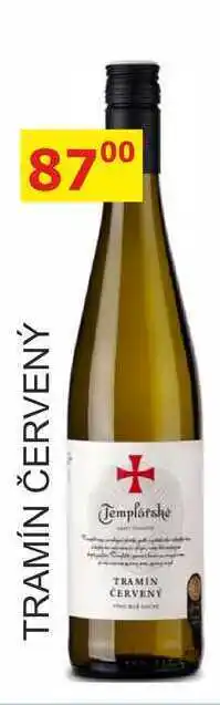 BENE Nápoje Templářské sklepy 0,75l TRAMÍN ČERVENÝ nabídka