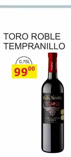 BENE Nápoje TORO ROBLE TEMPRANILLO nabídka