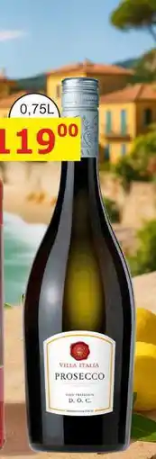 BENE Nápoje VILLA ITALIA PROSECCO D. O. C nabídka