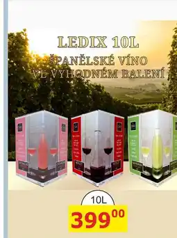 BENE Nápoje LEDIX nabídka