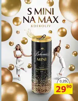 BENE Nápoje Bohemia MINI nabídka