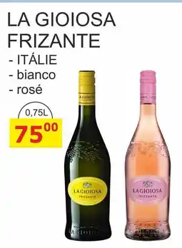 BENE Nápoje LA GIOIOSA FRIZANTE nabídka