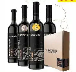 BENE Nápoje ZNOVÍN ZNOJMO TRAMÍN ČERVENÝ - výběr z hroznů - 2023 - polosladké nabídka