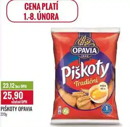 Ratio PIŠKOTY OPAVIA nabídka