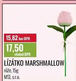Ratio LÍZÁTKO MARSHMALLOW nabídka