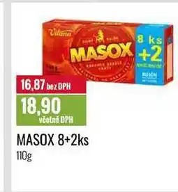 Ratio MASOX 8+2ks 110g nabídka