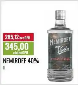 Ratio NEMIROFF 40% nabídka