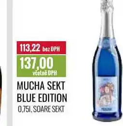 Ratio MUCHA SEKT BLUE EDITION nabídka