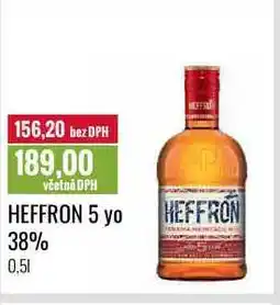 Ratio HEFFRON 5 yo 38% nabídka