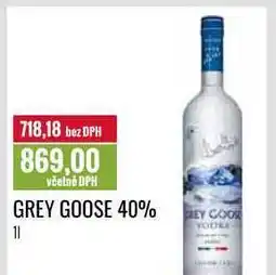 Ratio GREY GOOSE 40% nabídka
