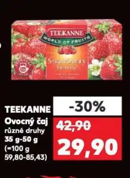 Kaufland TEEKANNE Ovocný čaj nabídka